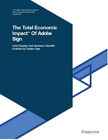 The Total Economic Impact of Adobe Sign