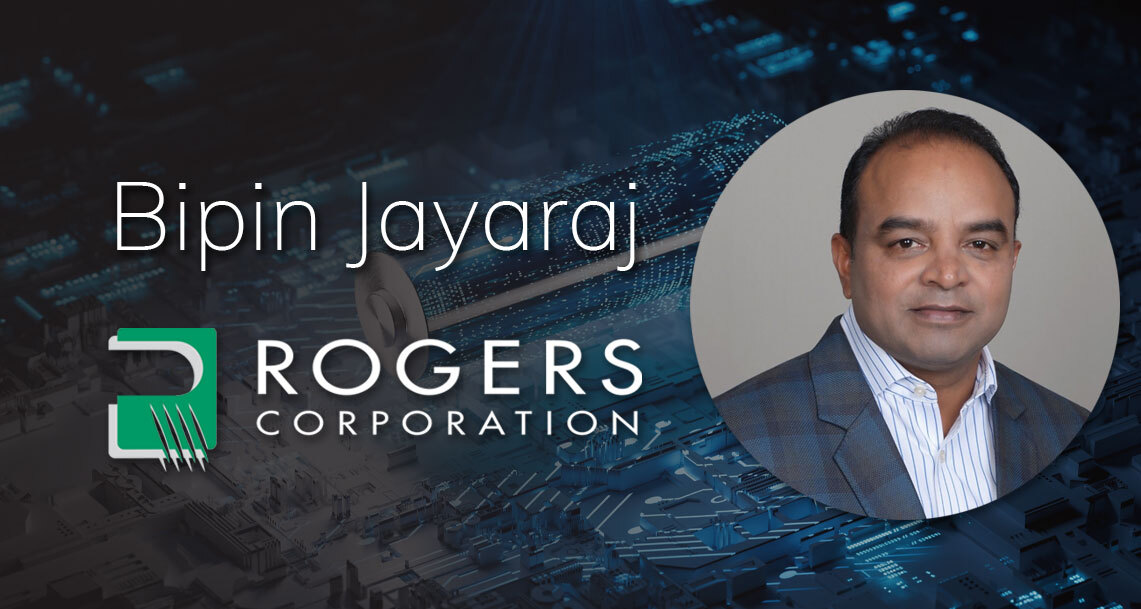 Meet HMG’s Rockstar Tech Execs: Bipin Jayaraj, VP, CIO, Rogers Corp.