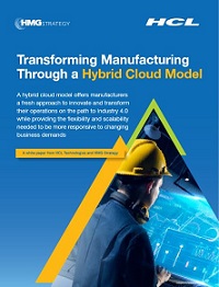 Transforming Manufacturing Through a Hybrid Cloud Model