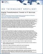 IDC Technology Spotlight: Digital Transformation Trends in IT Services