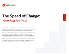 The Speed of Change – How Fast Are You