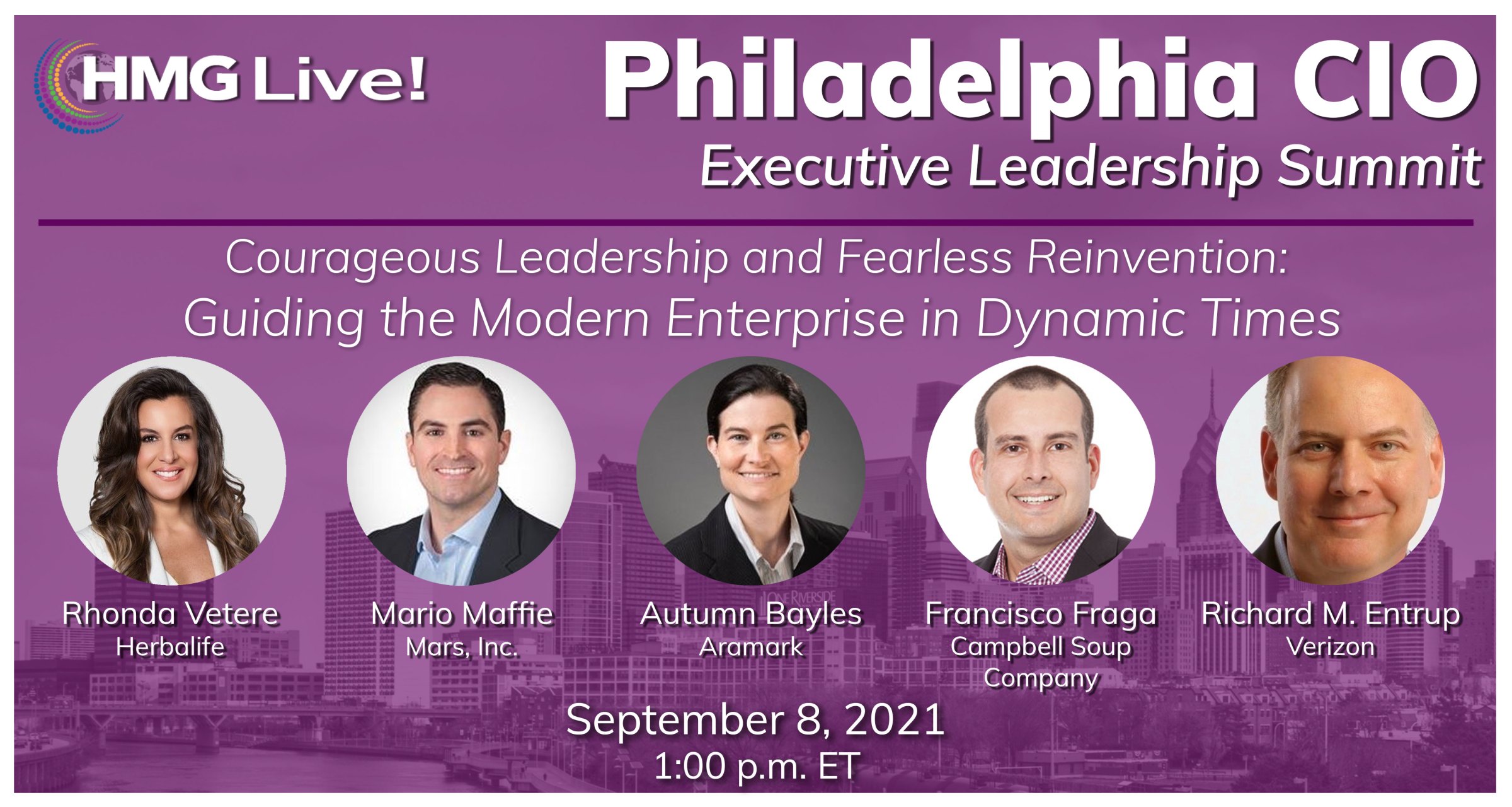 CIO Leadership: Building a Resilient Global Supply Chain Will Drive the Discussion at HMG Strategy’s Philadelphia CIO Summit on Sept. 8