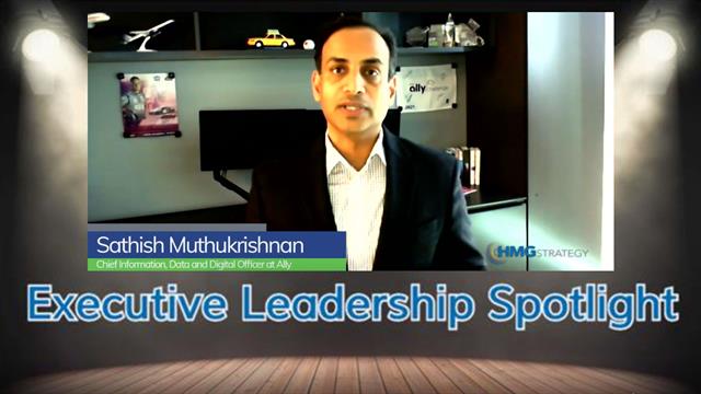 Sathish Muthukrishnan, Chief Information, Data and Digital Officer at Ally